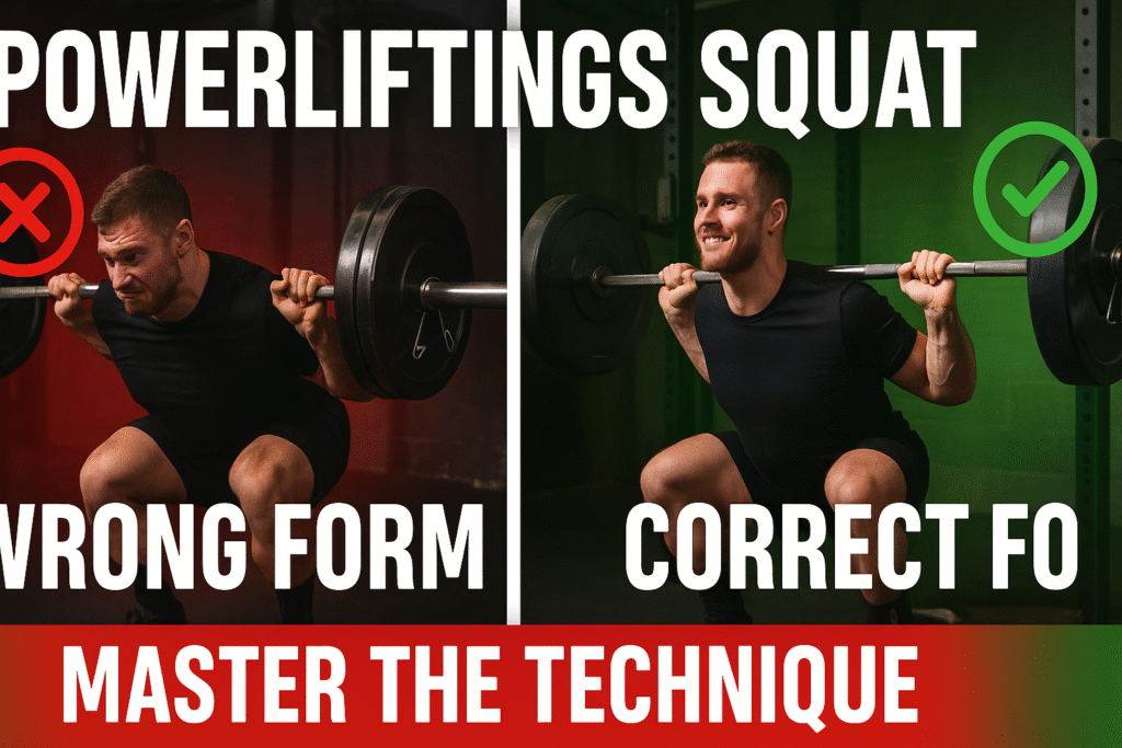 How to Perform the Powerlifting Squat