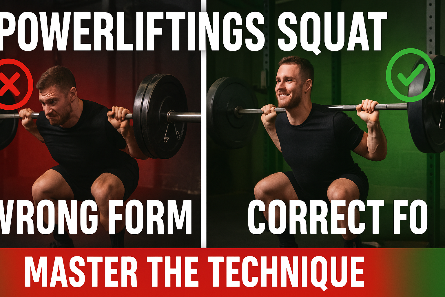 How to Perform the Powerlifting Squat